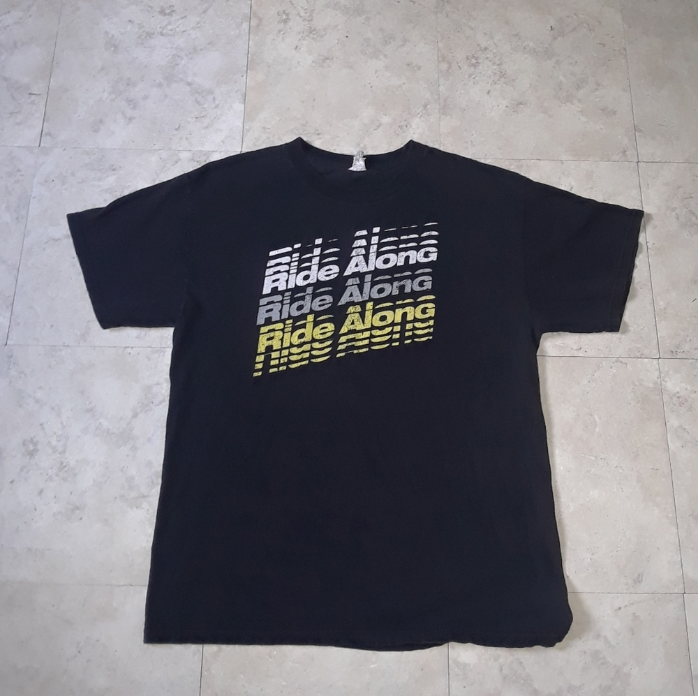 Ride Along Promo Tee Kevin Hart The Rock - Picture 1 of 3